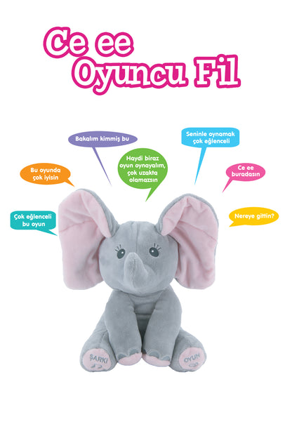 Eğlenceli Fil Peluş Oyuncak™